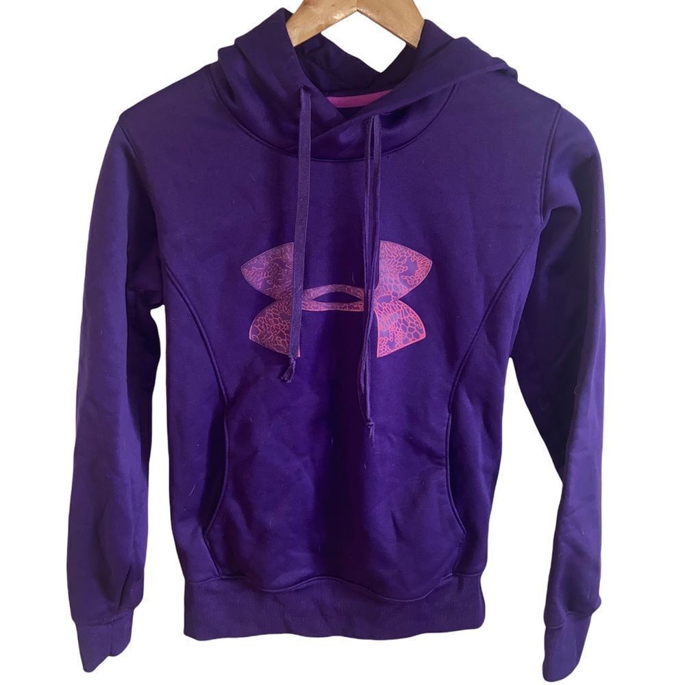 Under Armour Semi Fitted purple Hoodie